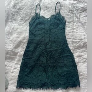 Topshop petite lace mini dress